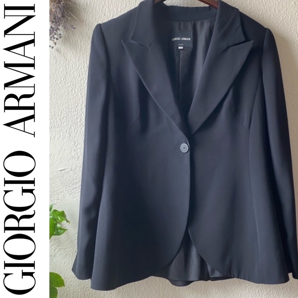 Giorgio Armani black jacket